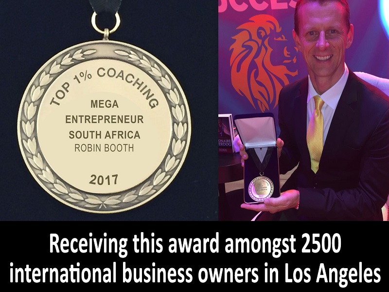 Winning the Entrepreneur Award